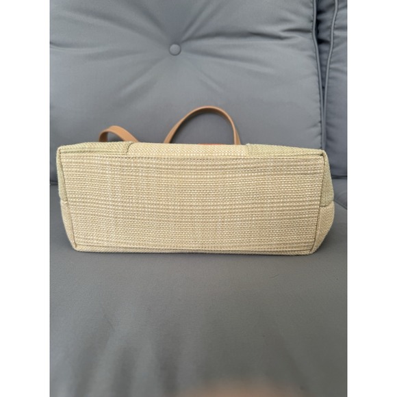 Woven Straw Tote Bag Fruit Embroidery Summer Resort Beach Y2K Strawberry Melon - Picture 9 of 10